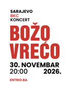 Božo Vrećo Sarajevo koncert