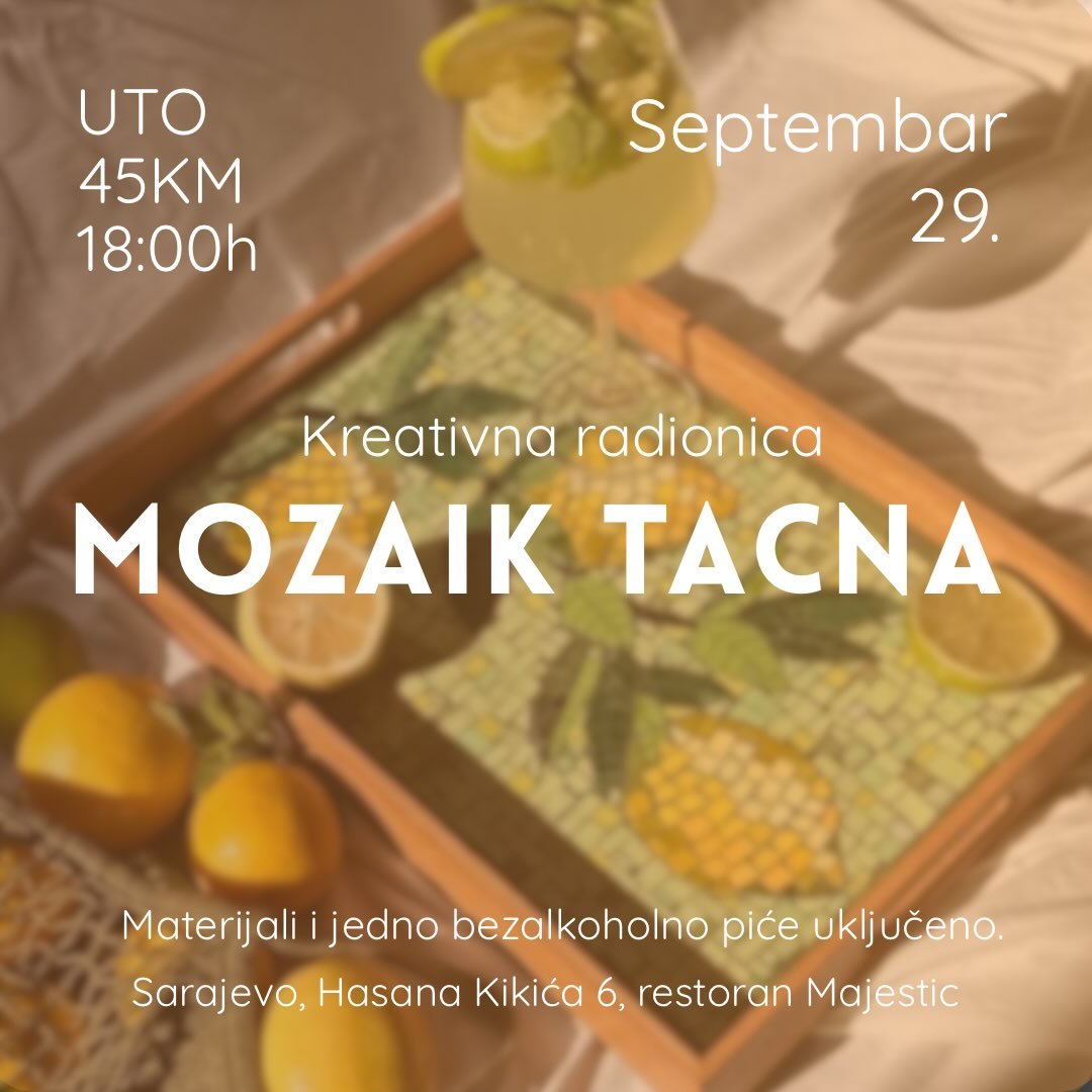 Radionica izrade mozaik tacne